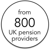 From 800 uk pension providers
